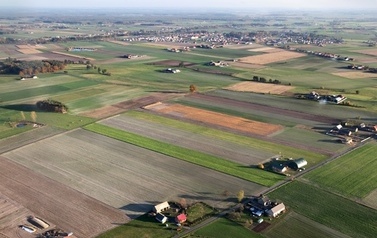 Gmina Doruch&oacute;w z lotu ptaka 1