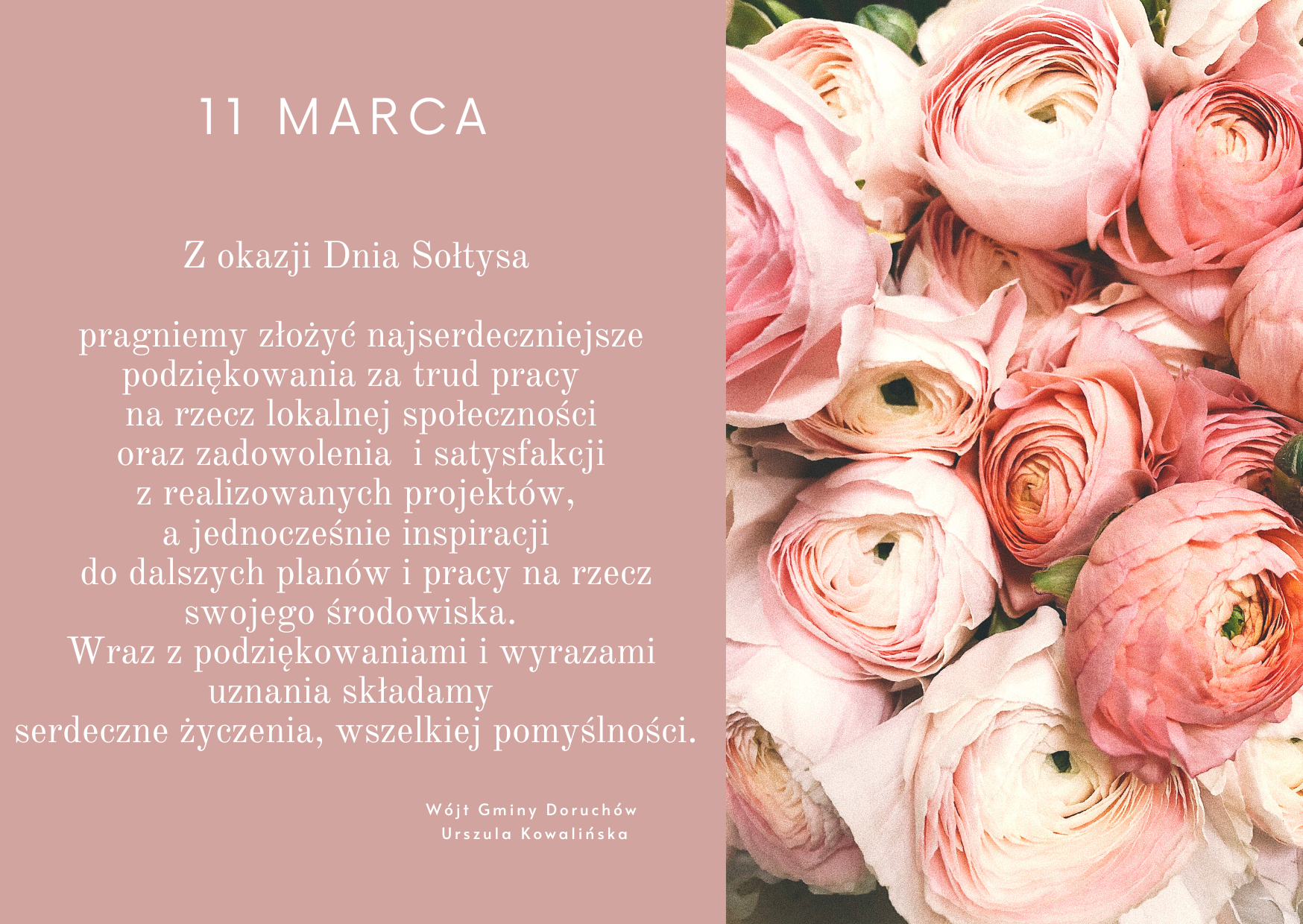 Brzoskwiniowa_Kwiaty_Dzień_Babci_Kartka