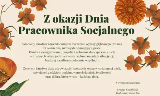 Zdjęcie do Z okazji Dnia Pracownika Socjalnego