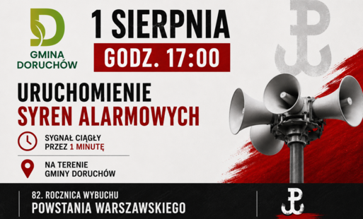 Zdjęcie do 1 sierpnia w całej Polsce zostaną uruchomione syreny alarmowe